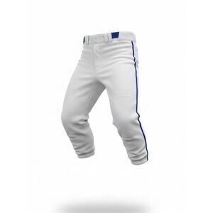 NWT Easton Rivalt Piped Knicker Baseball Pants White W Blue YXL‎ Youth